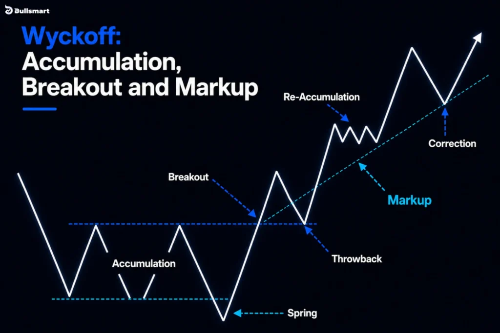 The Wyckoff Spring: How Institutions Trap Retail Traders Before Major Rallies & 2 Ways It Happens 2 wyckoff spring